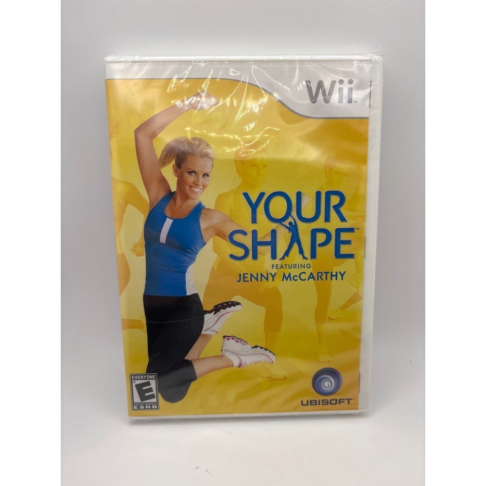 Your Shape Featuring Jenny McCarthy Nintendo Wii New Sealed Ubisoft Fitness Game